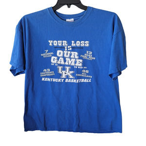 U of K Wildcats T Shirt Men's Size XL